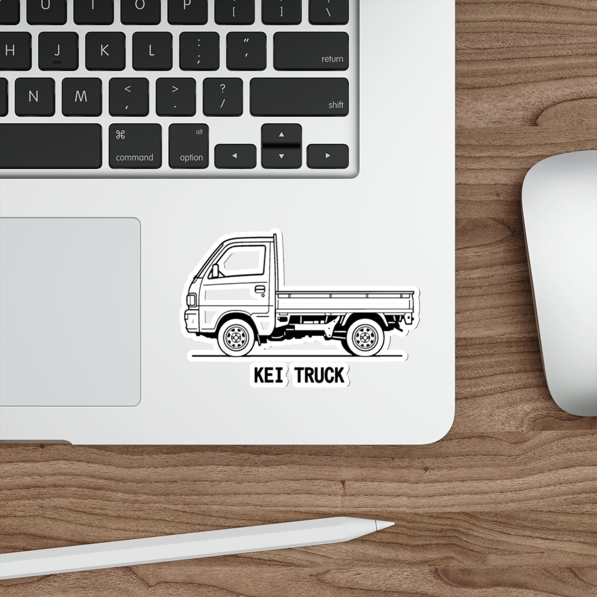 Kei Truck Sticker — Line Art Outline JDM Vinyl Decal