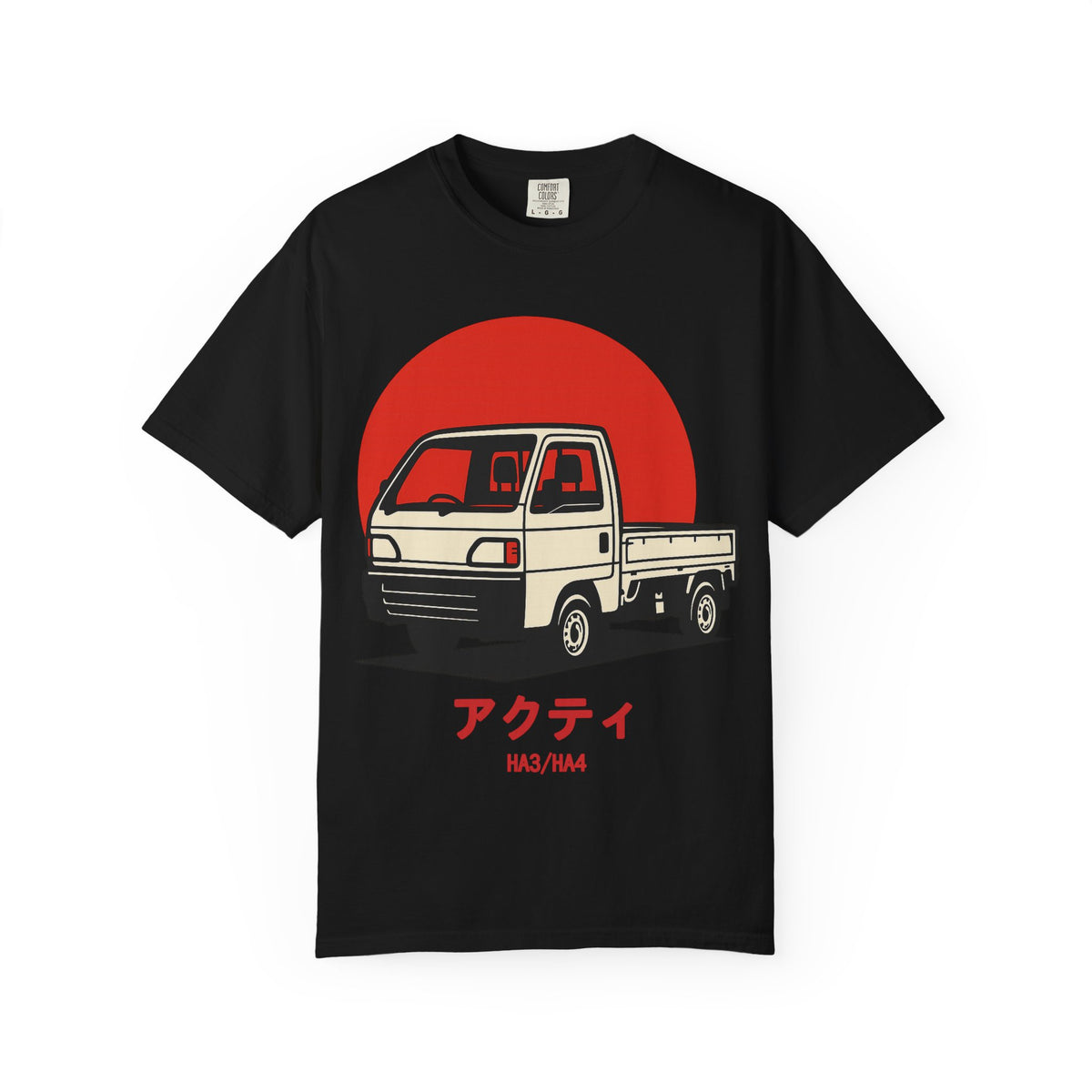 Honda Acty Kei Truck T-Shirt — Red Sun Japanese Mini Truck T-Shirt