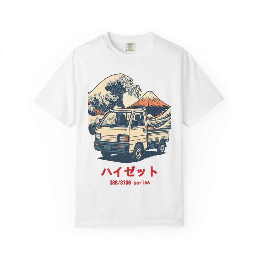 Daihatsu Hijet Kei Truck T-Shirt — Ukiyo-e Wave Japanese Mini Truck T-Shirt