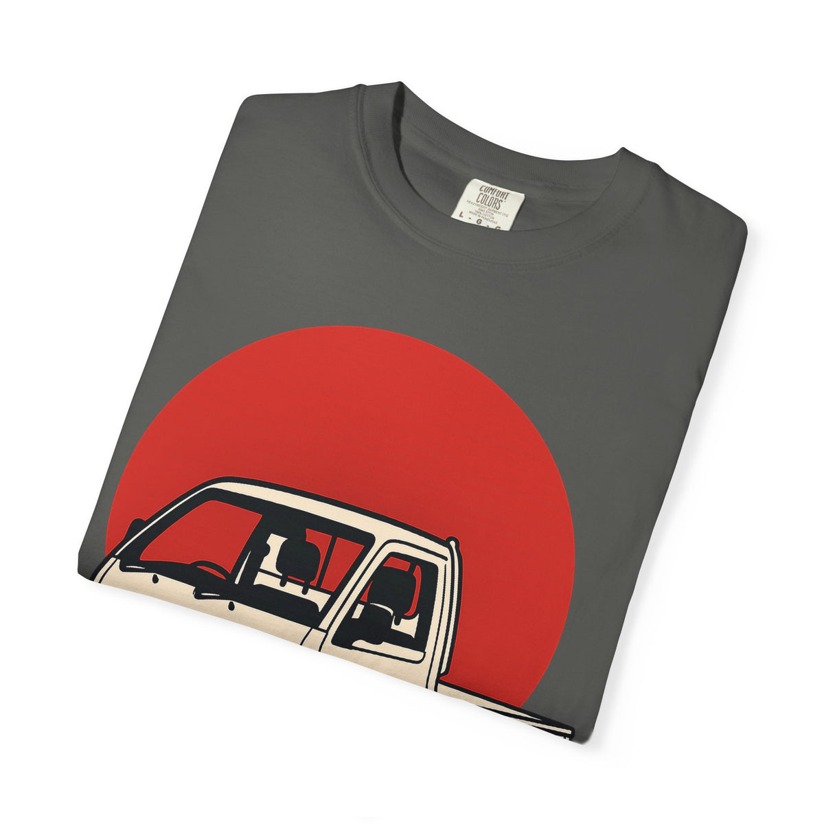 Red Sun Kei Truck T-Shirt — Japanese Mini Truck JDM Car Shirt