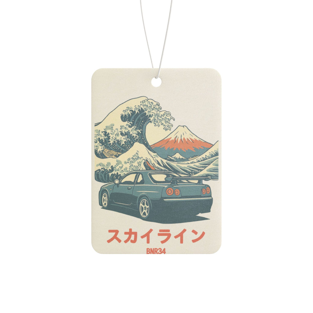 Nissan Skyline R34 Car Air Freshener — Great Wave JDM Hanging Freshener