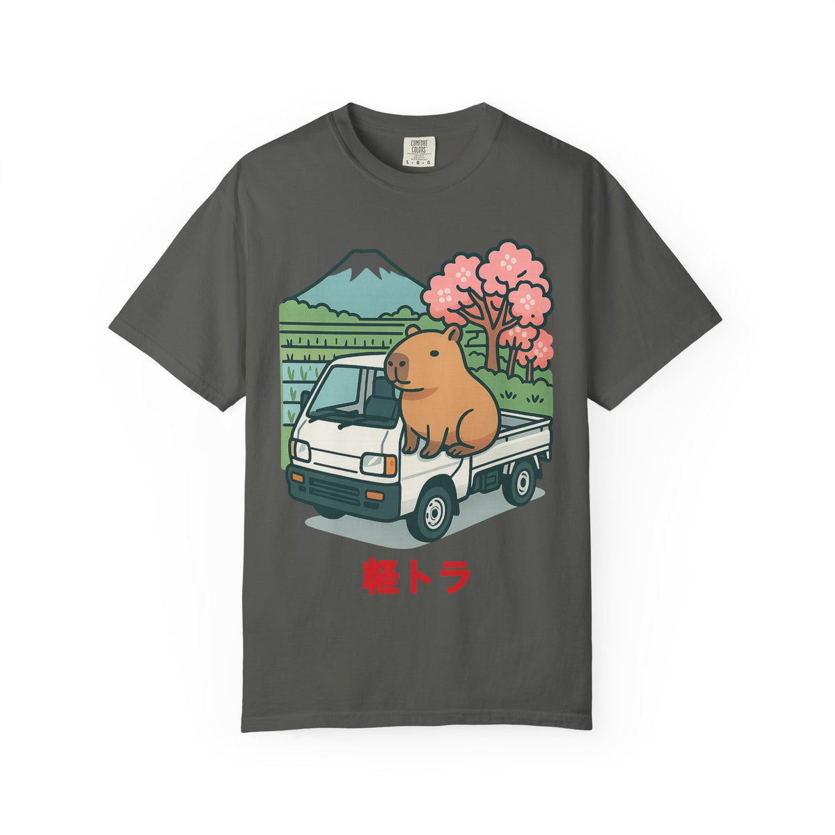 Capybara Kei Truck T-Shirt — Japanese Mini Truck JDM Car Shirt