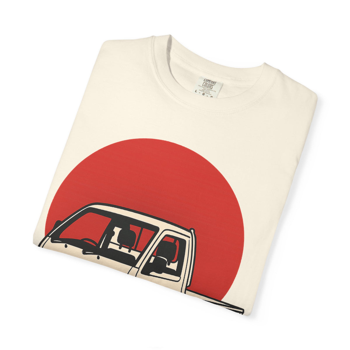 Red Sun Kei Truck T-Shirt — Japanese Mini Truck JDM Car Shirt
