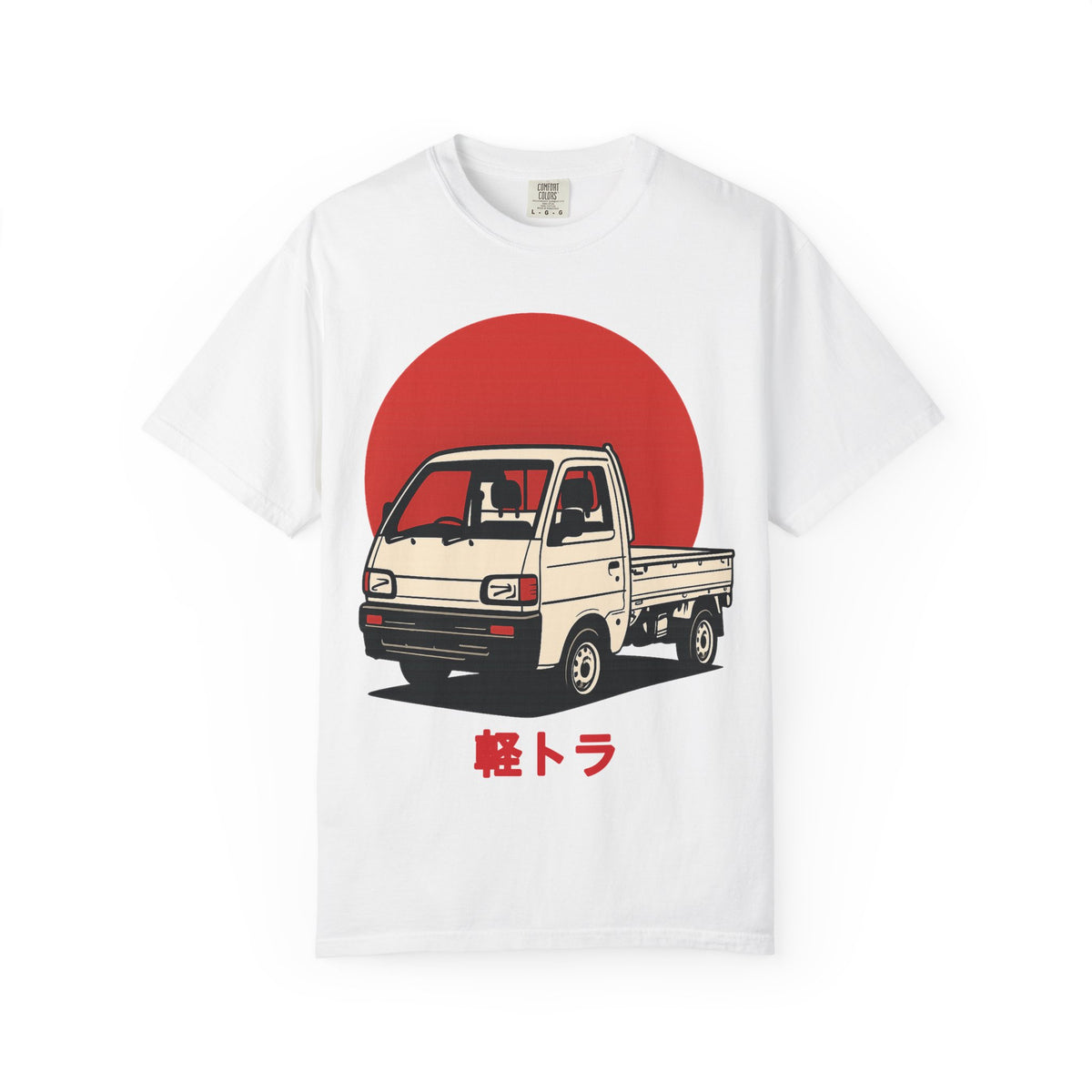 Red Sun Kei Truck T-Shirt — Japanese Mini Truck JDM Car Shirt