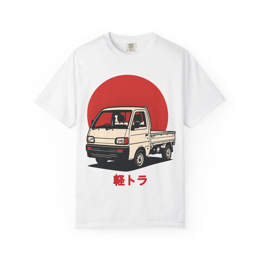 Red Sun Kei Truck T-Shirt — Japanese Mini Truck JDM Car Shirt