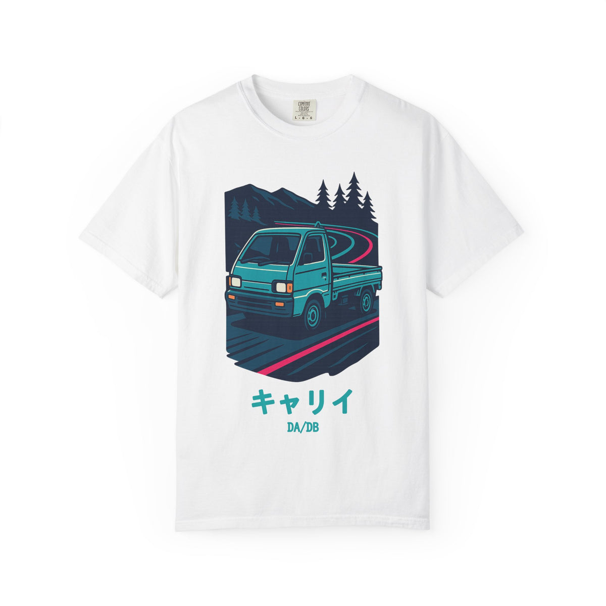 Suzuki Carry Kei Truck T-Shirt — Touge Night Japanese Mini Truck T-Shirt