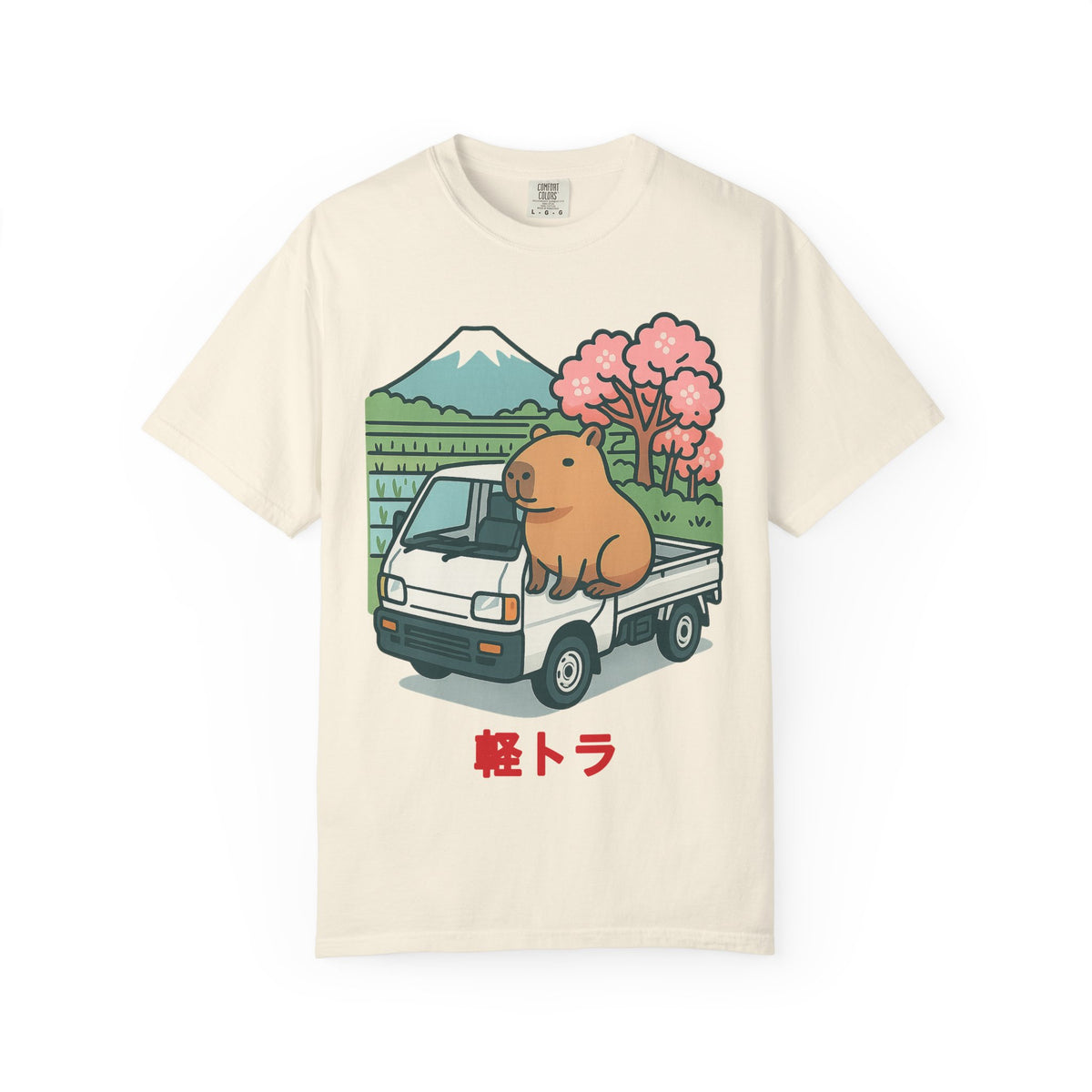Capybara Kei Truck T-Shirt — Japanese Mini Truck JDM Car Shirt
