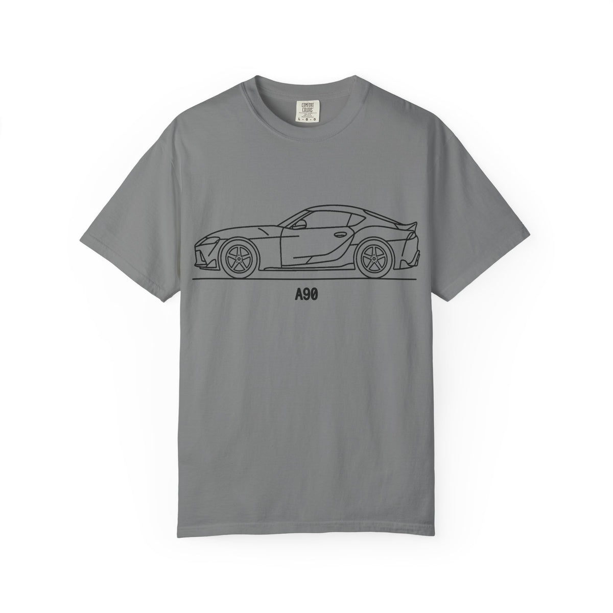 Toyota GR Supra A90 T-Shirt — Line Art Outline JDM Shirt