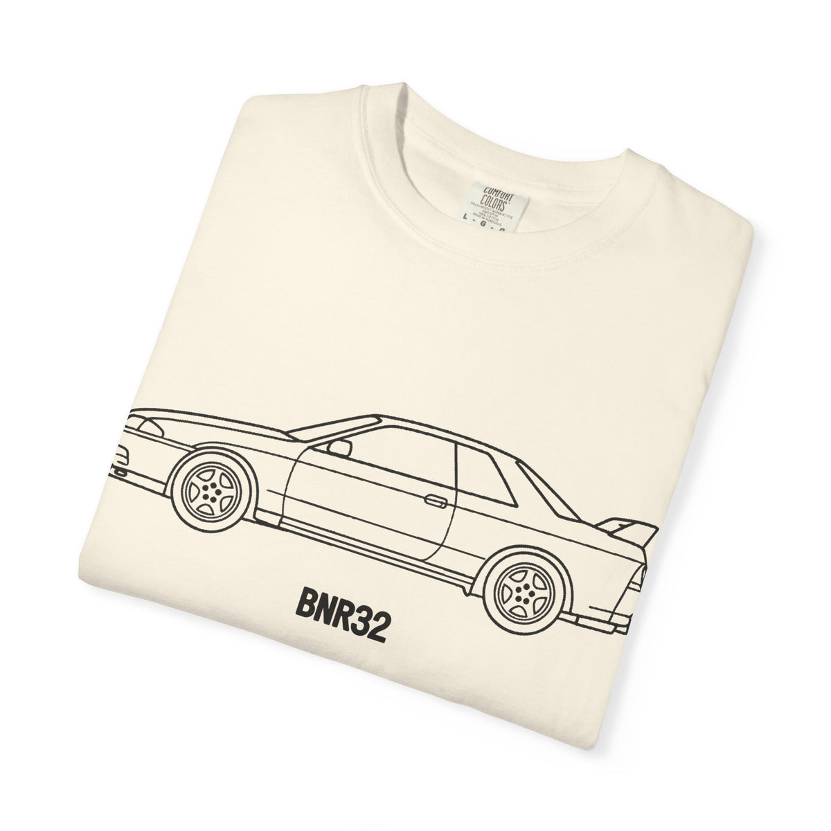 Nissan Skyline GT-R R32 T-Shirt — Line Art Outline JDM Shirt