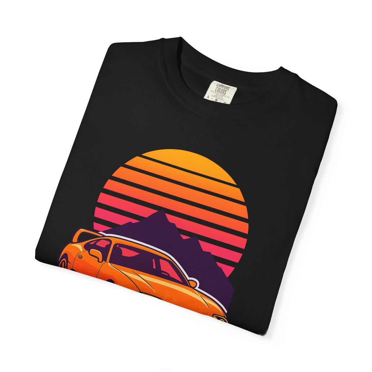 Toyota Supra MK4 T-Shirt — Retro Sunset JDM Car Shirt