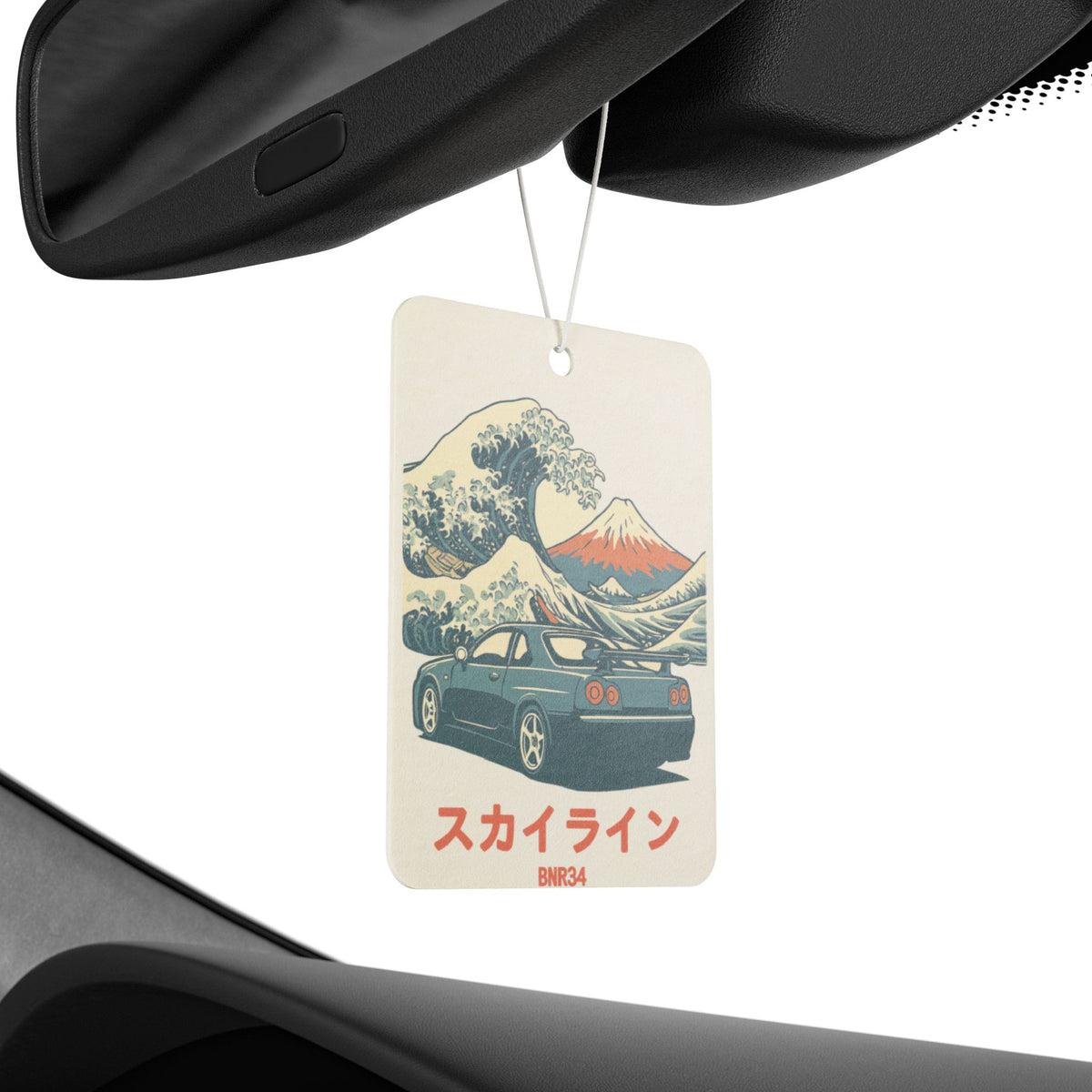 Nissan Skyline R34 Car Air Freshener — Great Wave JDM Hanging Freshener