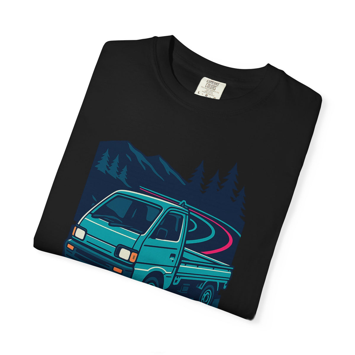 Suzuki Carry Kei Truck T-Shirt — Touge Night Japanese Mini Truck T-Shirt