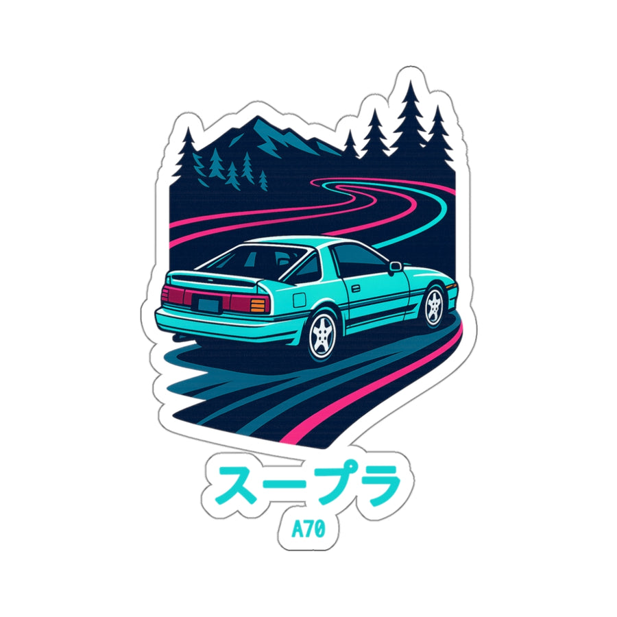 Toyota Supra MK3 Sticker — Touge Night JDM Vinyl Decal