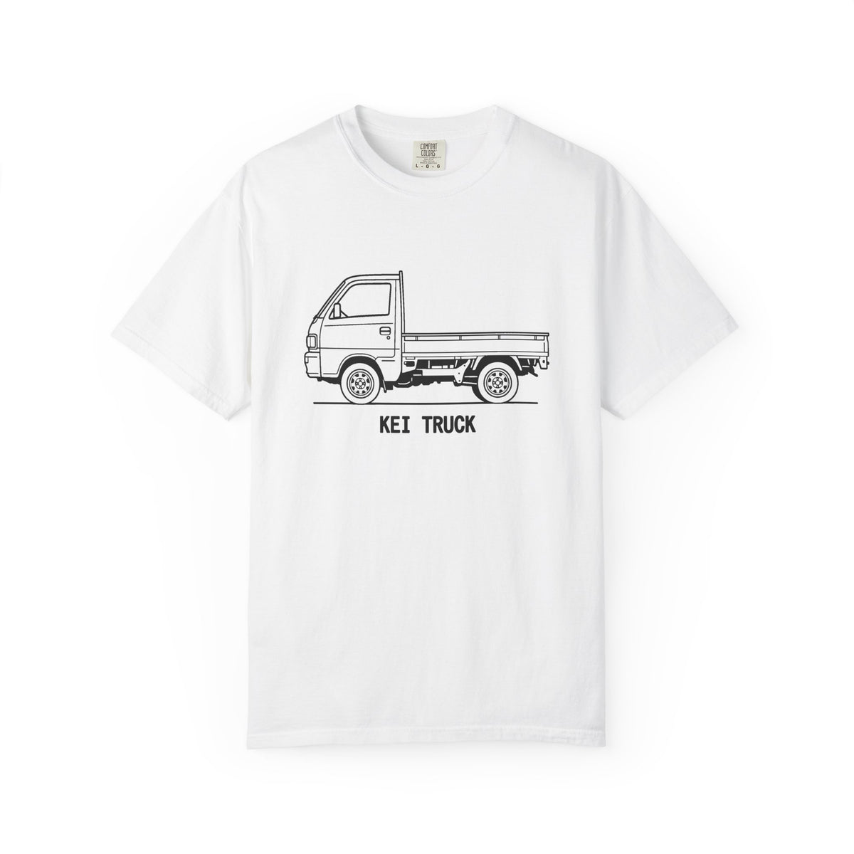 Kei Truck T-Shirt — Line Art Outline JDM Shirt