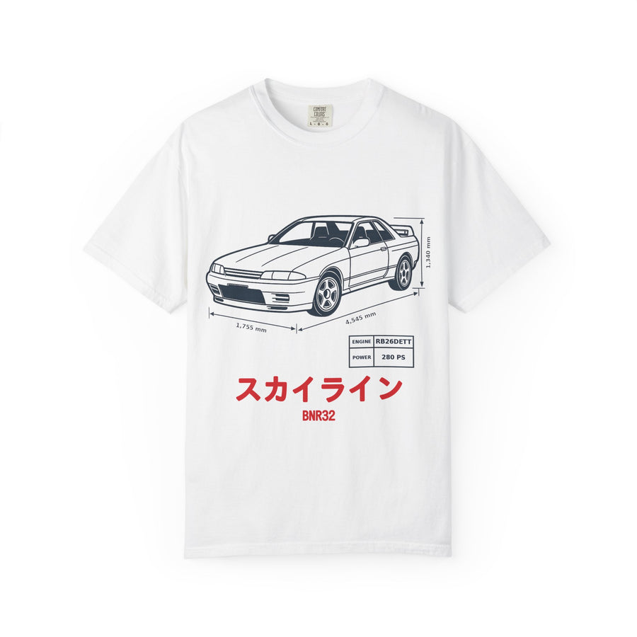 Nissan Skyline GT-R R32 T-Shirt — Blueprint JDM Car Shirt