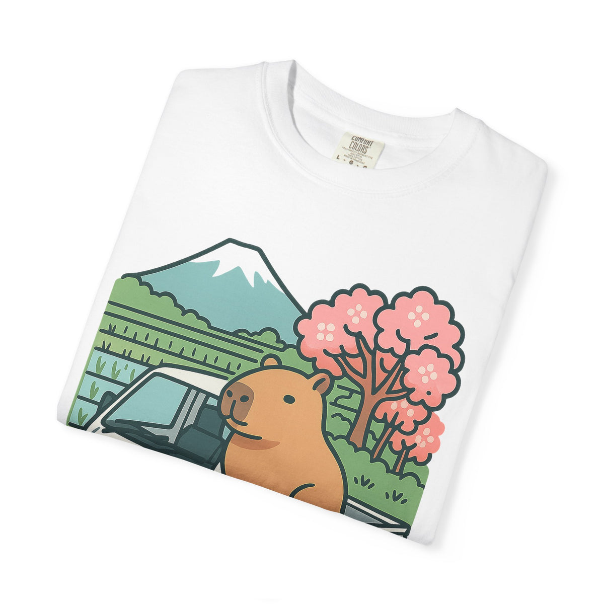 Capybara Kei Truck T-Shirt — Japanese Mini Truck JDM Car Shirt