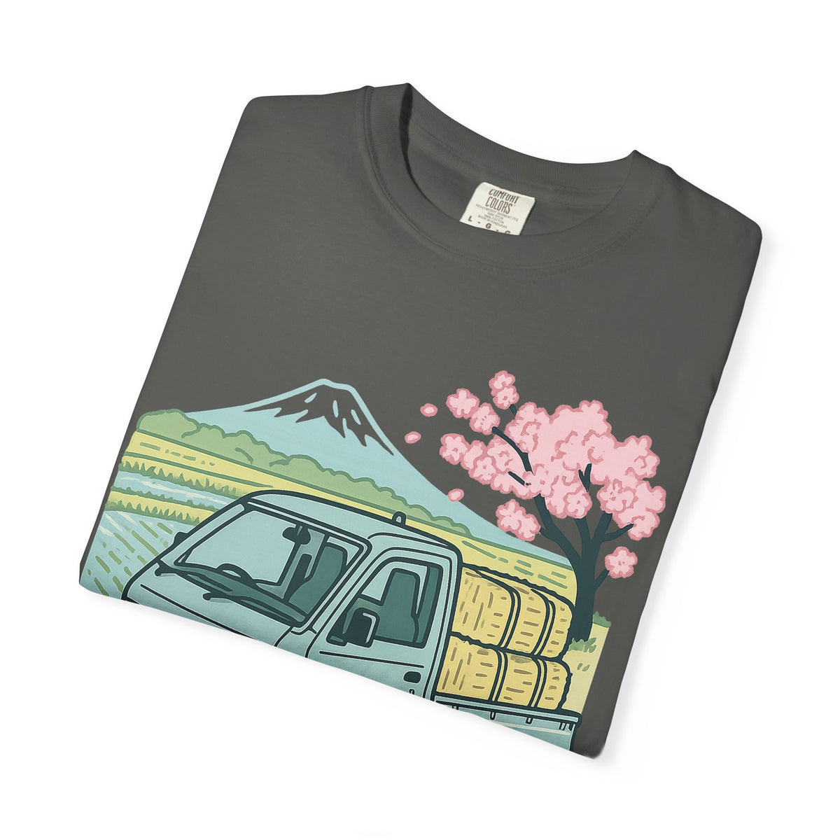 Fuji Farm Kei Truck T-Shirt — Japanese Mini Truck JDM Car Shirt