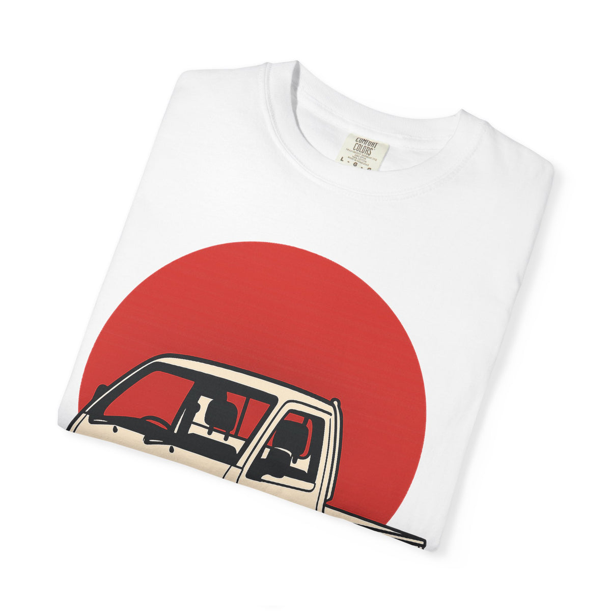 Red Sun Kei Truck T-Shirt — Japanese Mini Truck JDM Car Shirt