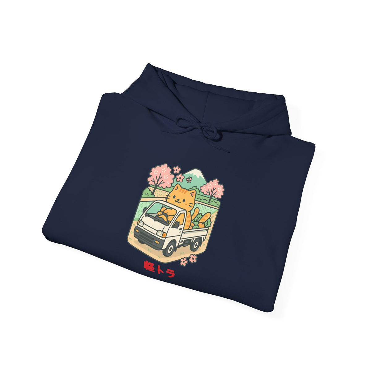 Cat Kei Truck Hoodie — Japanese Mini Truck JDM Car Hoodie