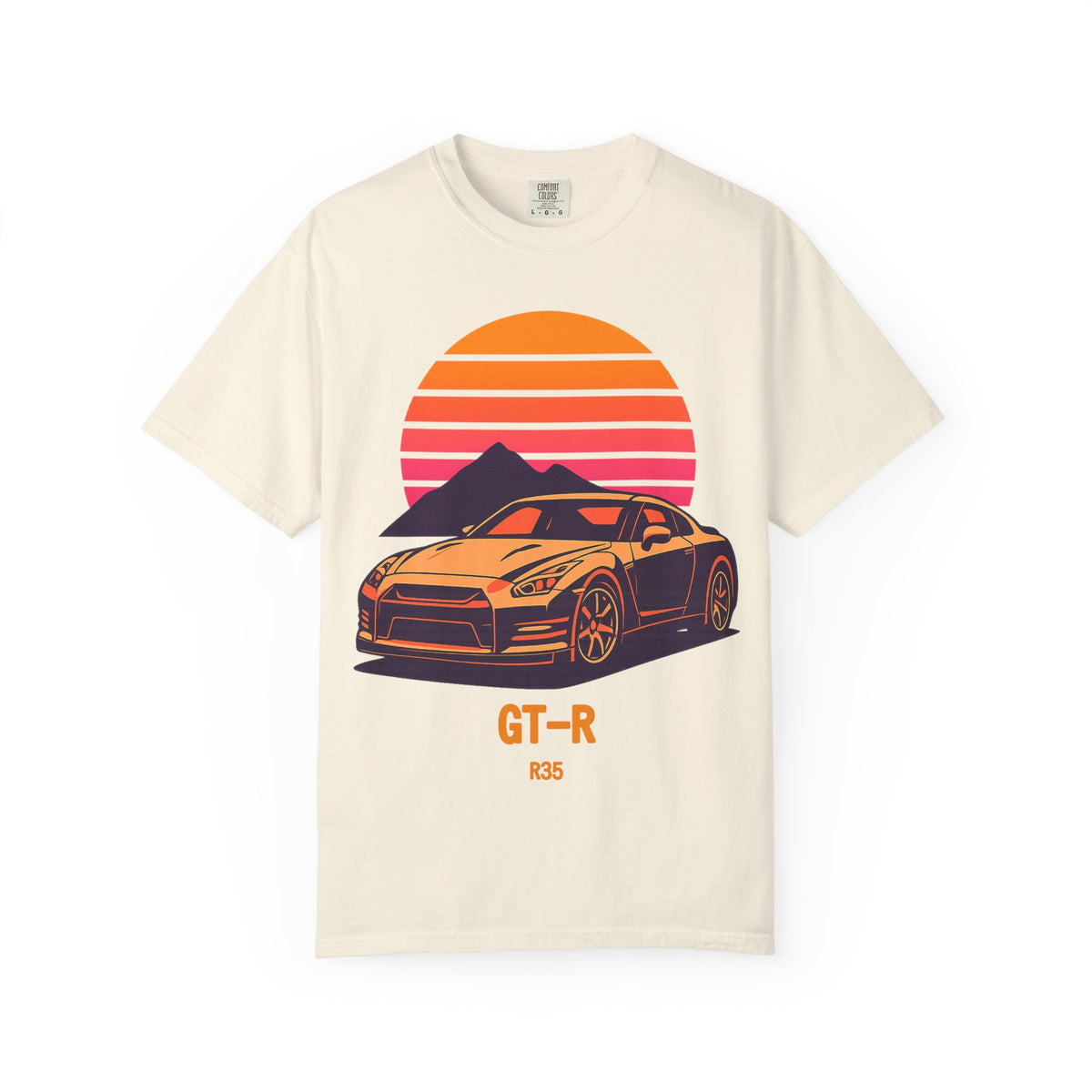 Nissan GT-R R35 T-Shirt — Retro Sunset JDM Car Shirt