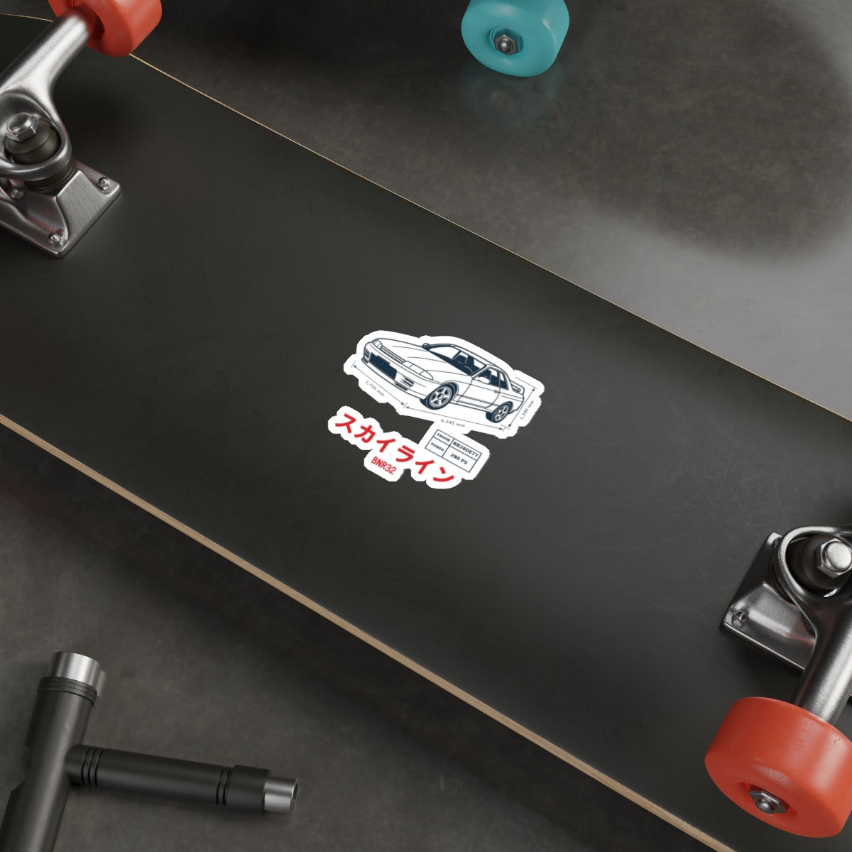 Nissan Skyline GT-R R32 Sticker — Blueprint JDM Vinyl Decal