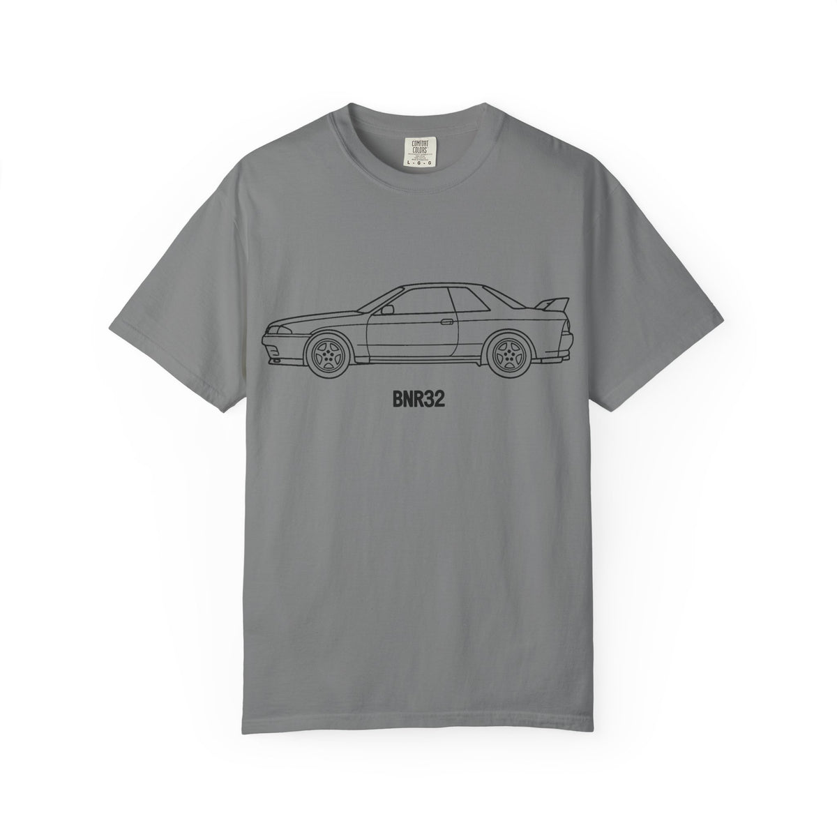 Nissan Skyline GT-R R32 T-Shirt — Line Art Outline JDM Shirt