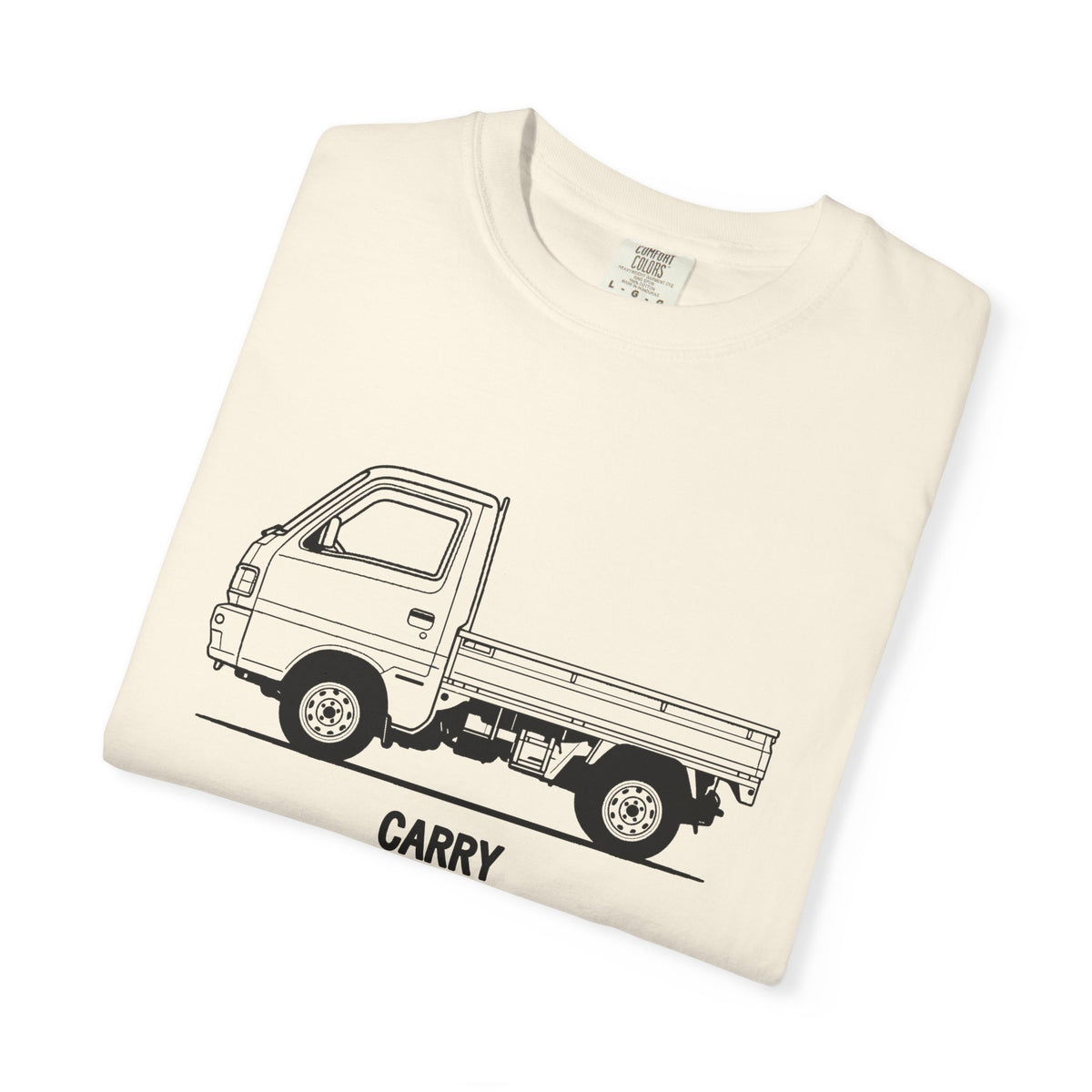 Suzuki Carry Kei Truck T-Shirt — Line Art Outline Mini Truck Shirt