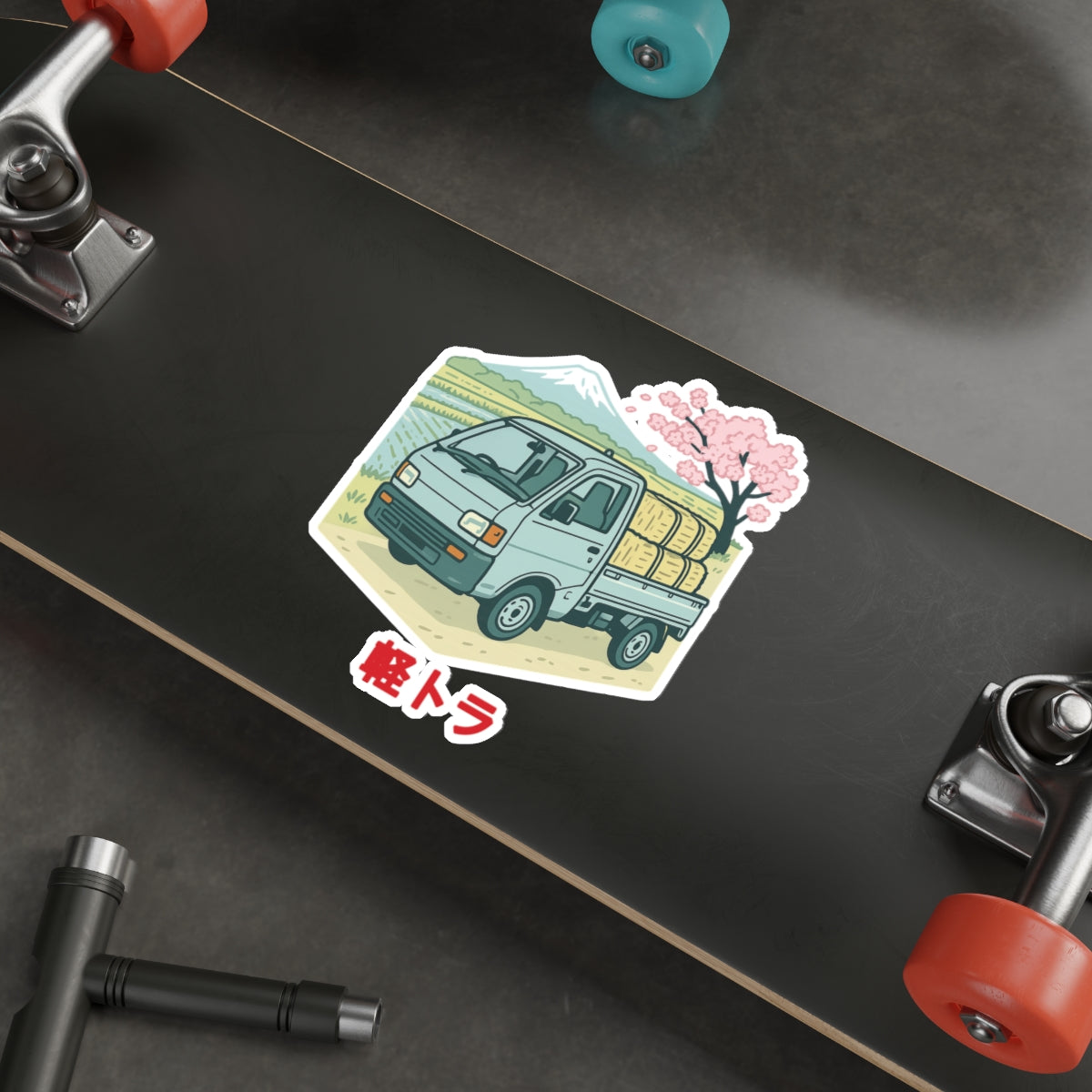 Fuji Farm Kei Truck Sticker — Japanese Mini Truck JDM Vinyl Decal