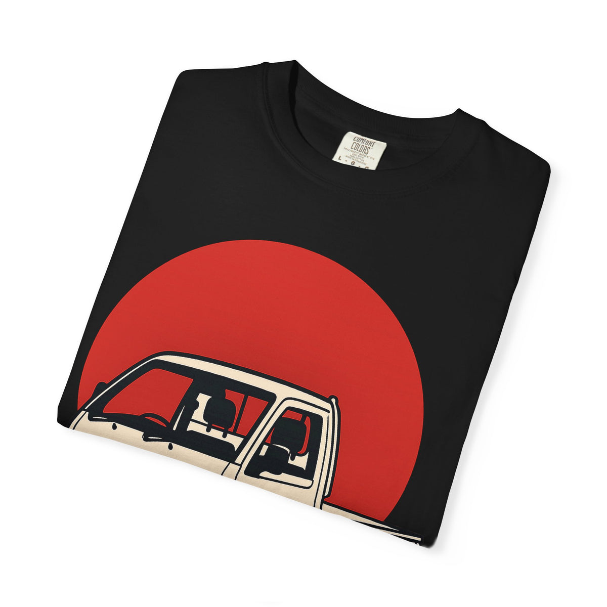 Red Sun Kei Truck T-Shirt — Japanese Mini Truck JDM Car Shirt