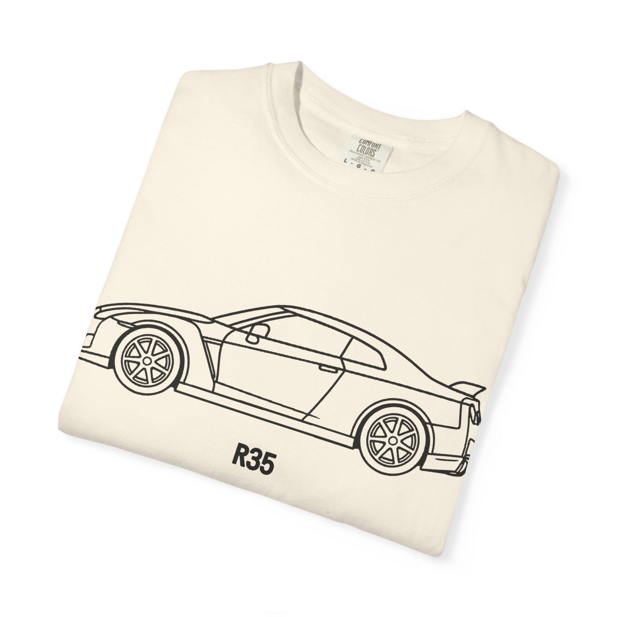 Nissan GT-R R35 T-Shirt — Line Art Outline JDM Shirt