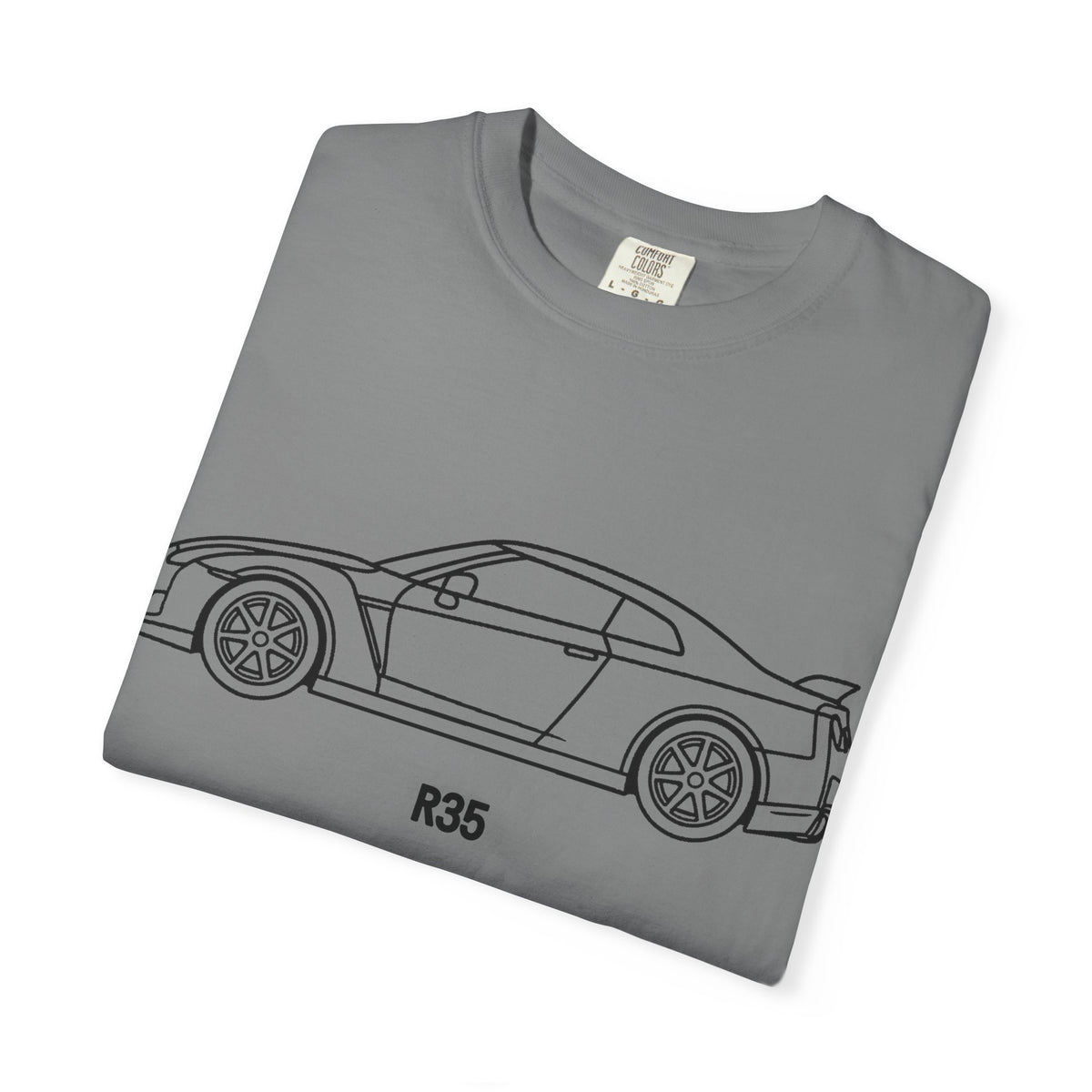 Nissan GT-R R35 T-Shirt — Line Art Outline JDM Shirt