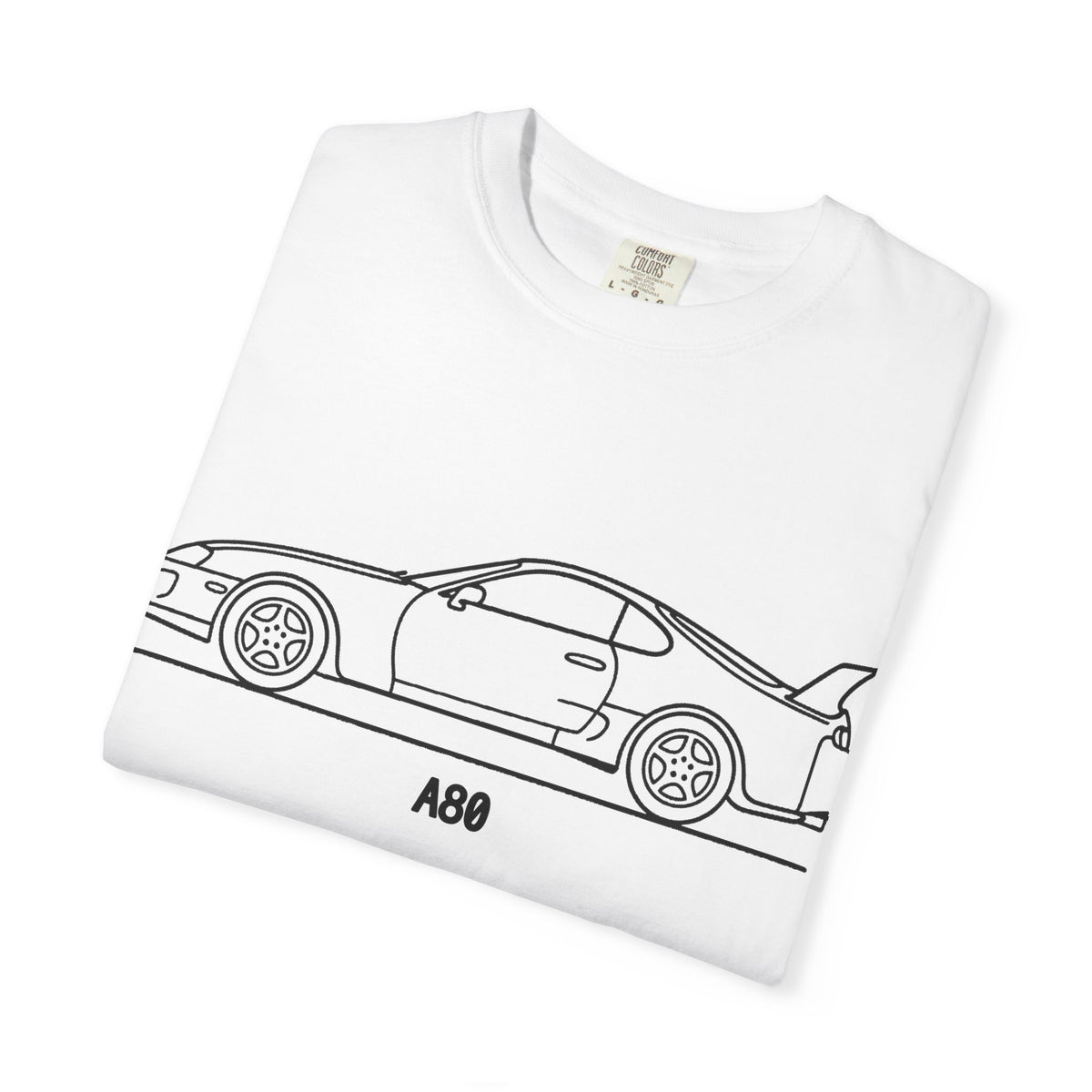 Toyota Supra MK4 T-Shirt — Line Art Outline JDM Shirt