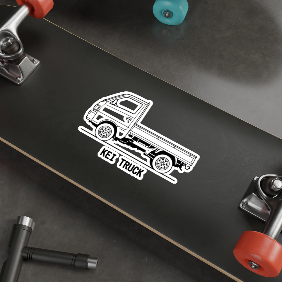Kei Truck Sticker — Line Art Outline JDM Vinyl Decal