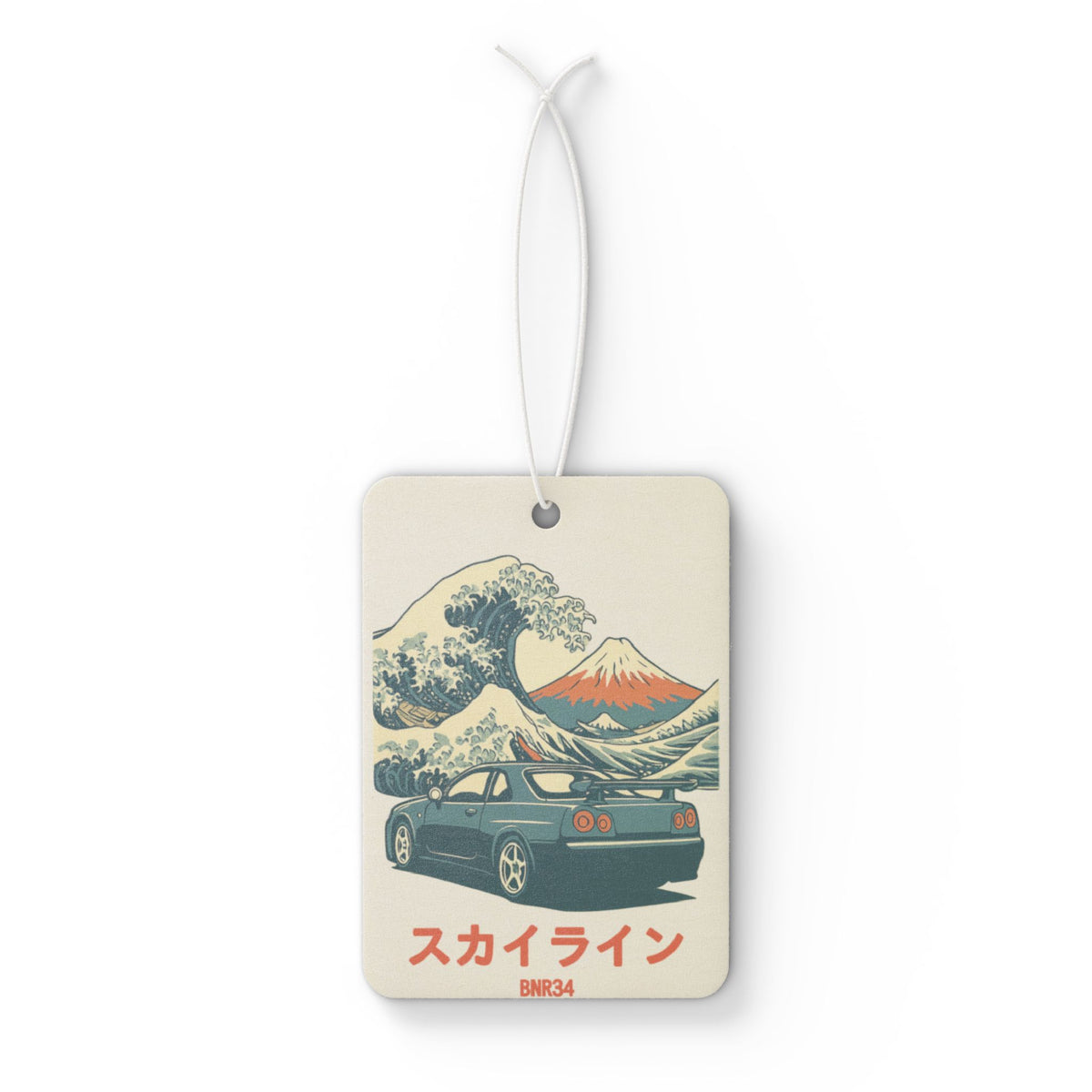 Nissan Skyline R34 Car Air Freshener — Great Wave JDM Hanging Freshener