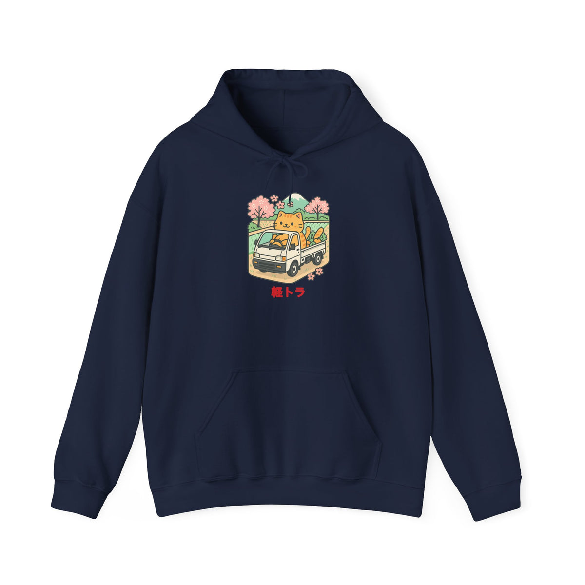 Cat Kei Truck Hoodie — Japanese Mini Truck JDM Car Hoodie