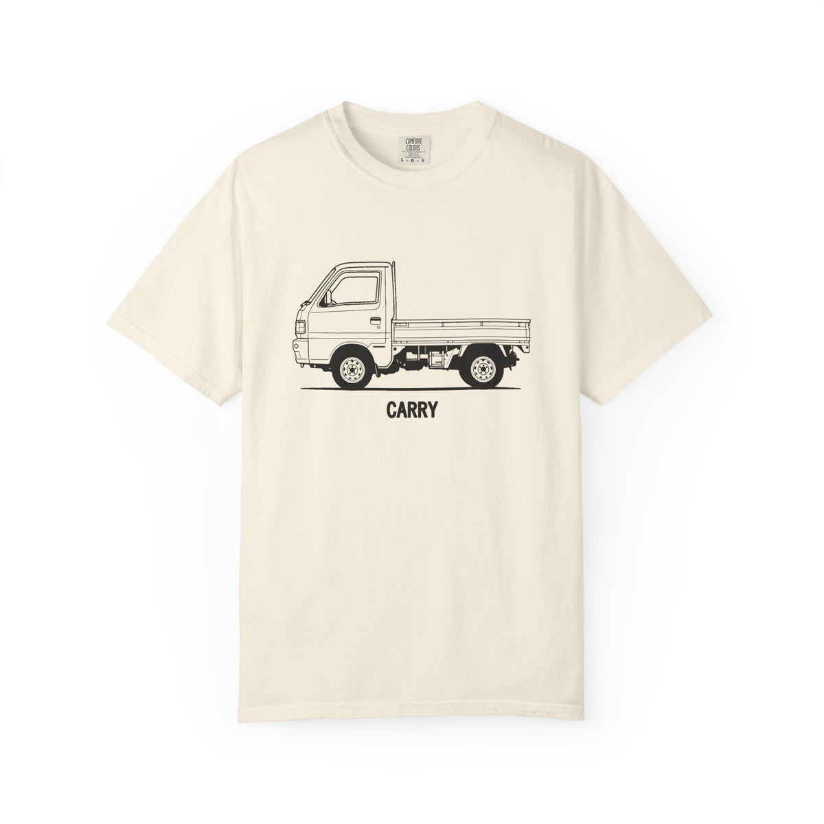 Suzuki Carry Kei Truck T-Shirt — Line Art Outline Mini Truck Shirt