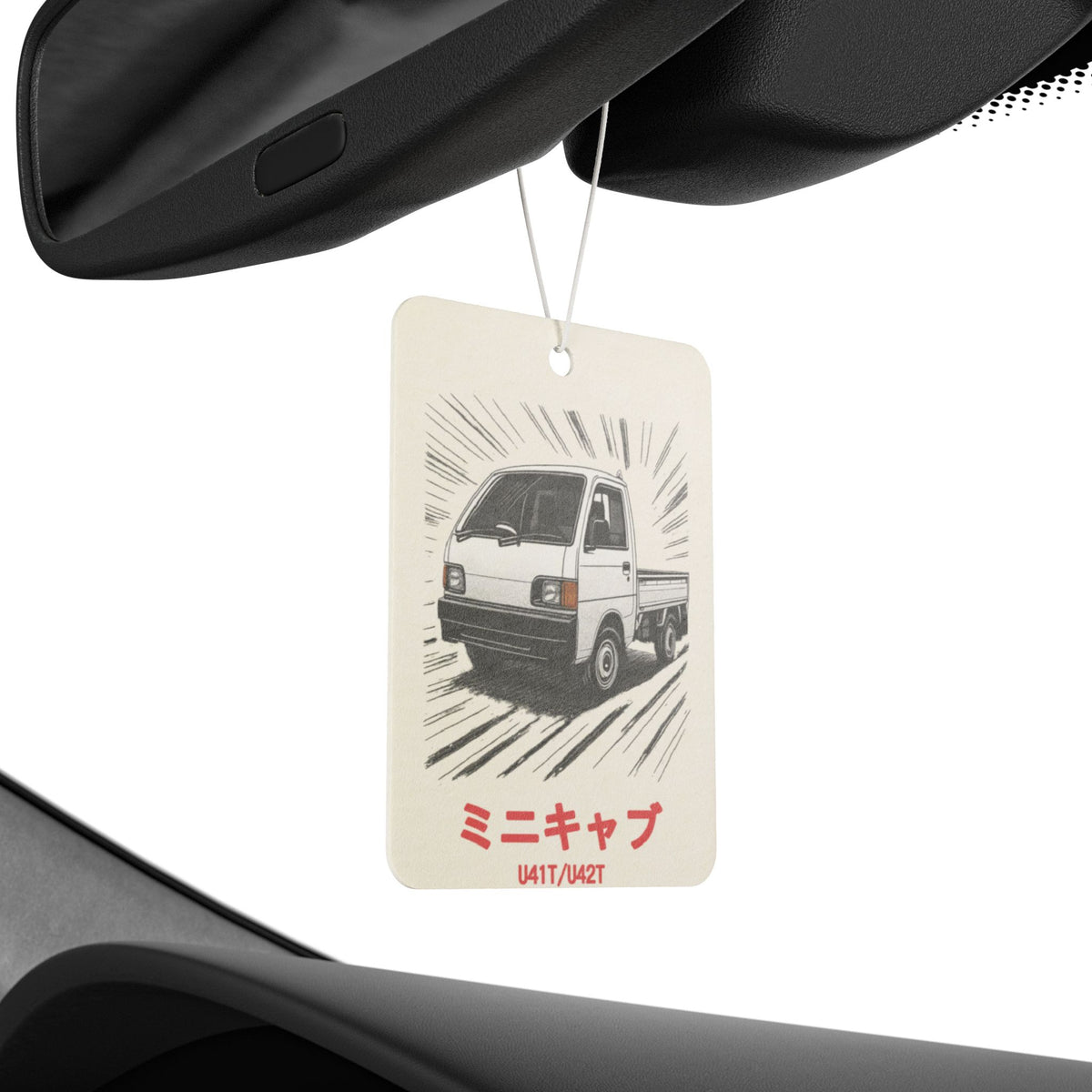 Mitsubishi Minicab Kei Truck Car Air Freshener — ミニキャブ JDM Hanging Freshener