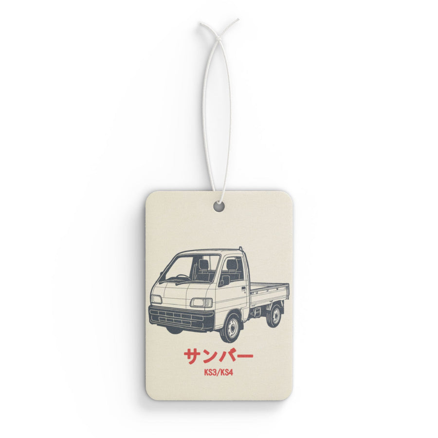 Subaru Sambar Kei Truck Car Air Freshener — サンバー JDM Hanging Freshener