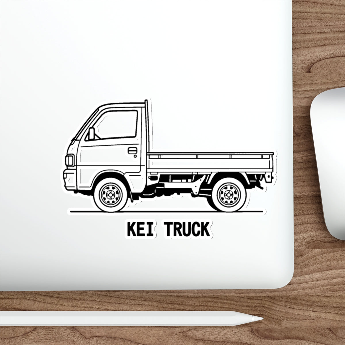 Kei Truck Sticker — Line Art Outline JDM Vinyl Decal