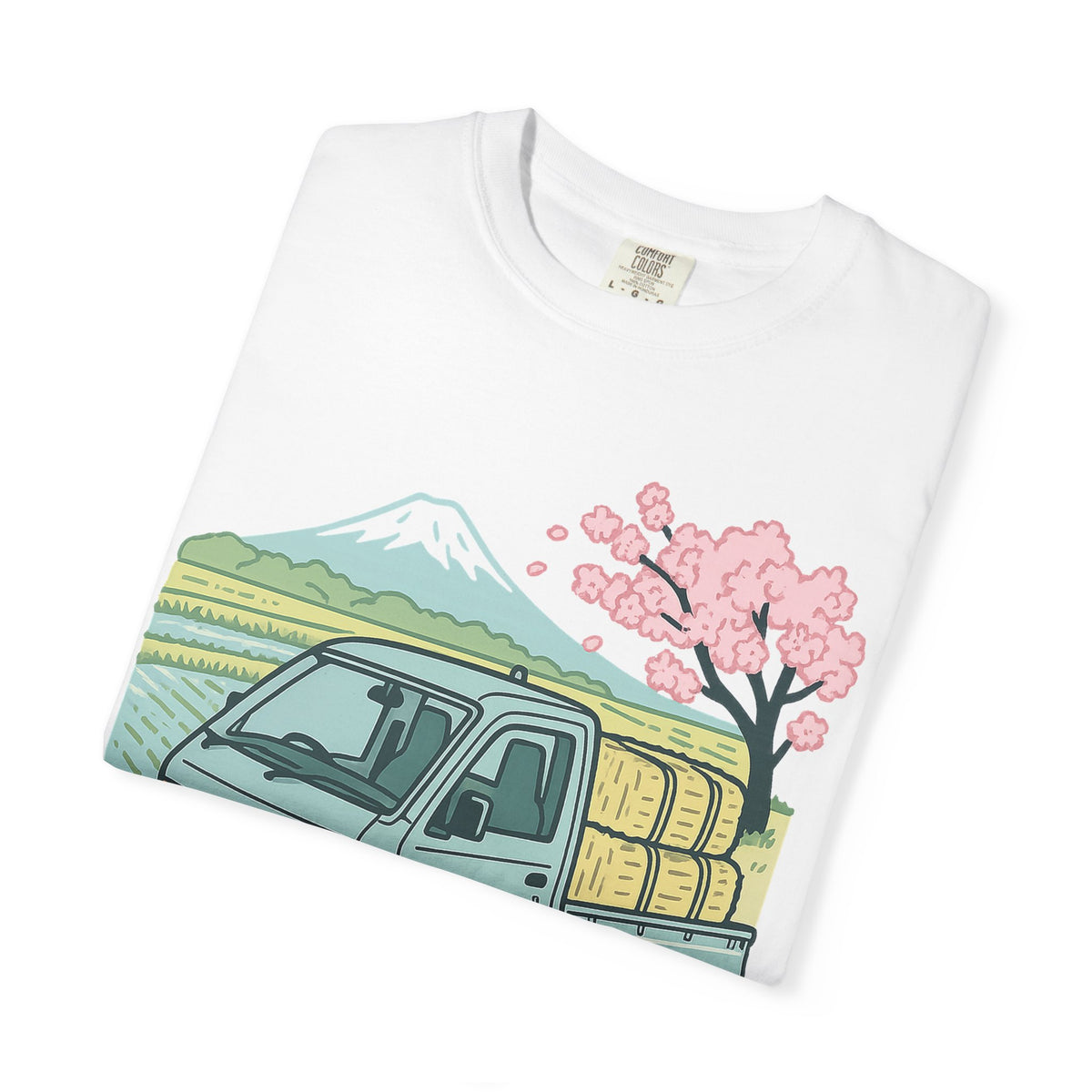 Fuji Farm Kei Truck T-Shirt — Japanese Mini Truck JDM Car Shirt