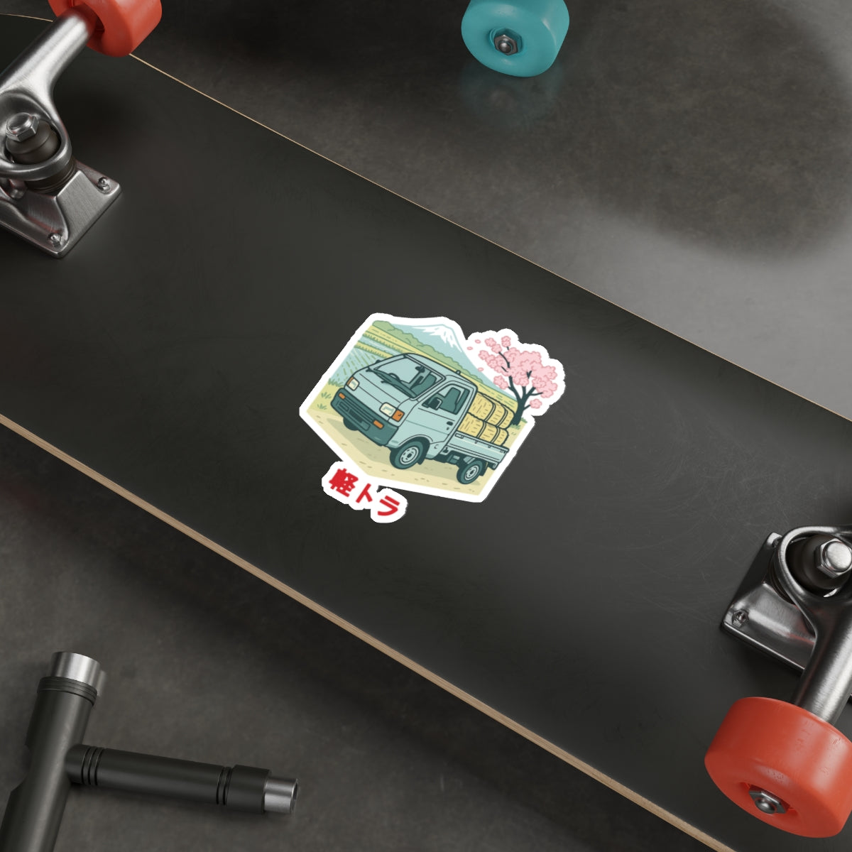Fuji Farm Kei Truck Sticker — Japanese Mini Truck JDM Vinyl Decal