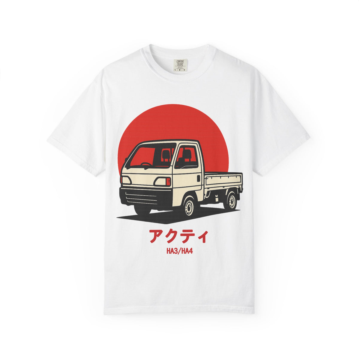 Honda Acty Kei Truck T-Shirt — Red Sun Japanese Mini Truck T-Shirt