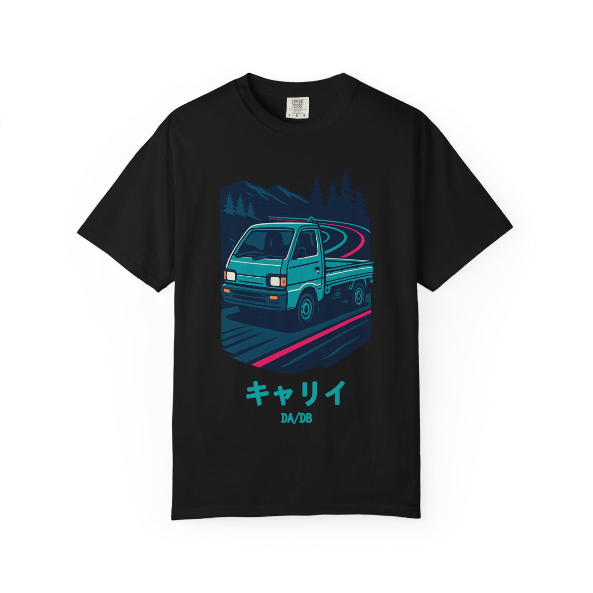 Suzuki Carry Kei Truck T-Shirt — Touge Night Japanese Mini Truck T-Shirt