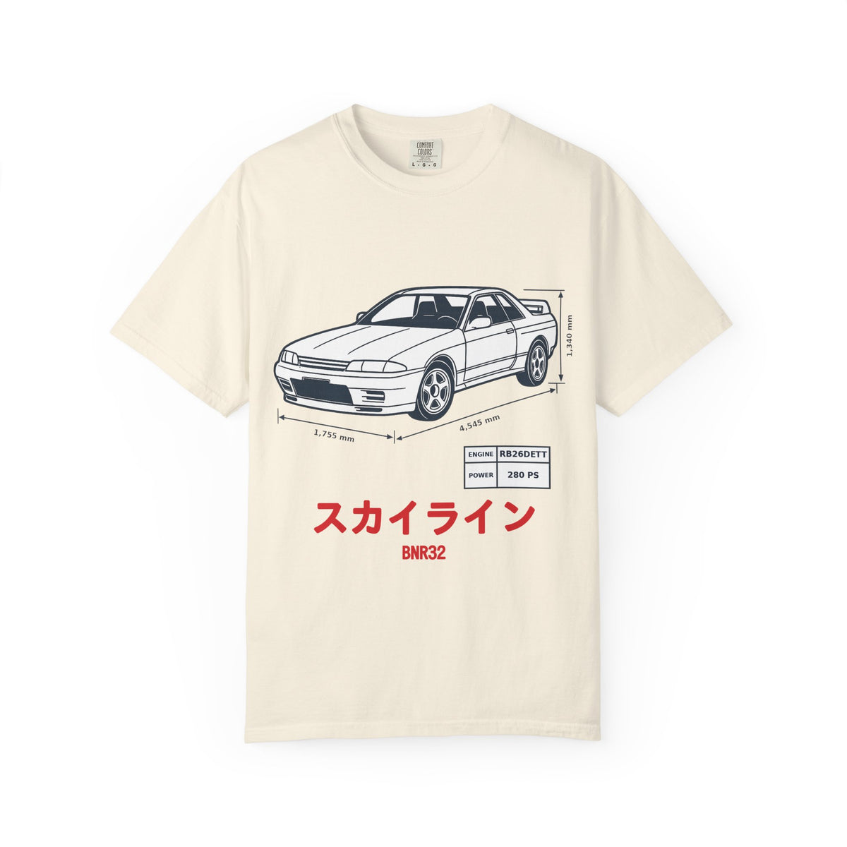 Nissan Skyline GT-R R32 T-Shirt — Blueprint JDM Car Shirt
