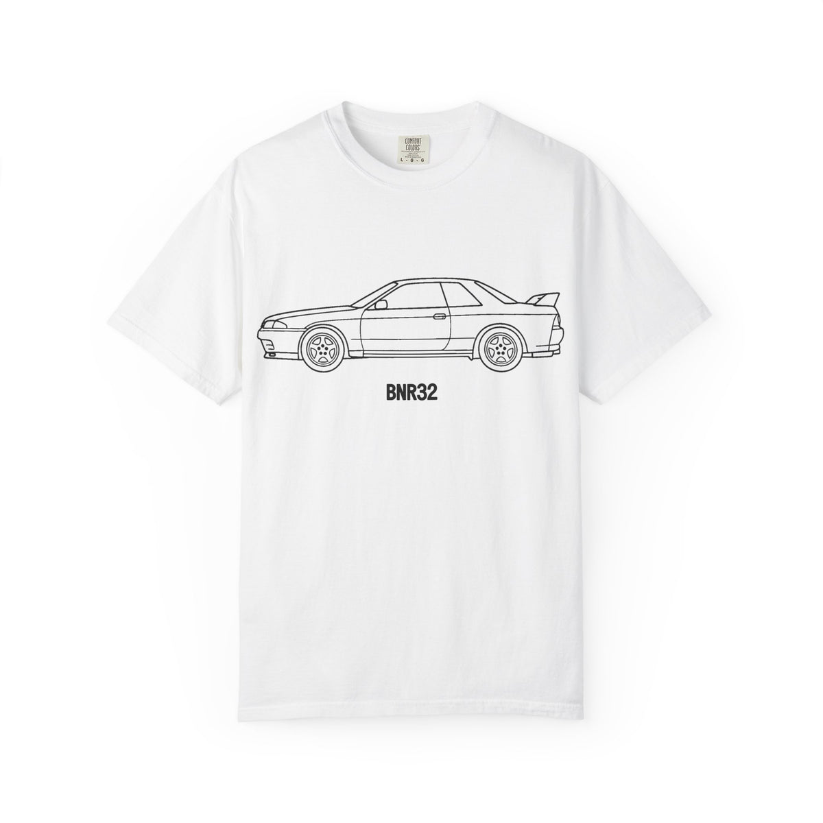 Nissan Skyline GT-R R32 T-Shirt — Line Art Outline JDM Shirt