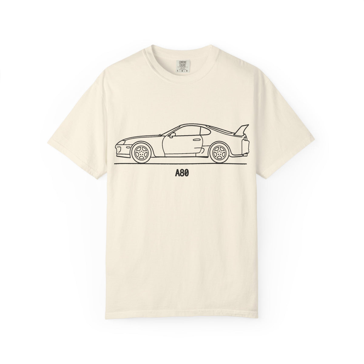 Toyota Supra MK4 T-Shirt — Line Art Outline JDM Shirt