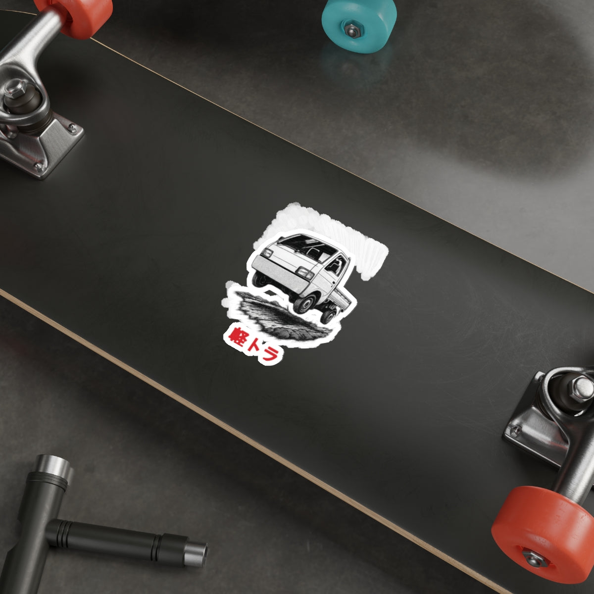 Manga Kei Truck Sticker — Japanese Mini Truck JDM Vinyl Decal