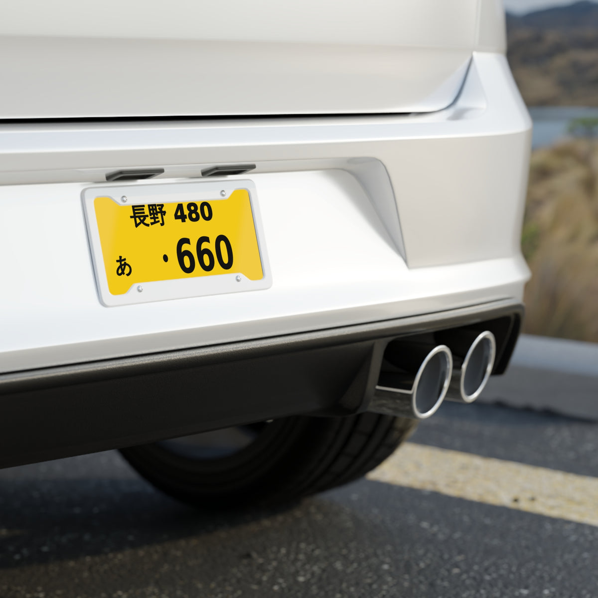 Kei Truck Japanese License Plate — 長野 JDM Style Decorative Plate