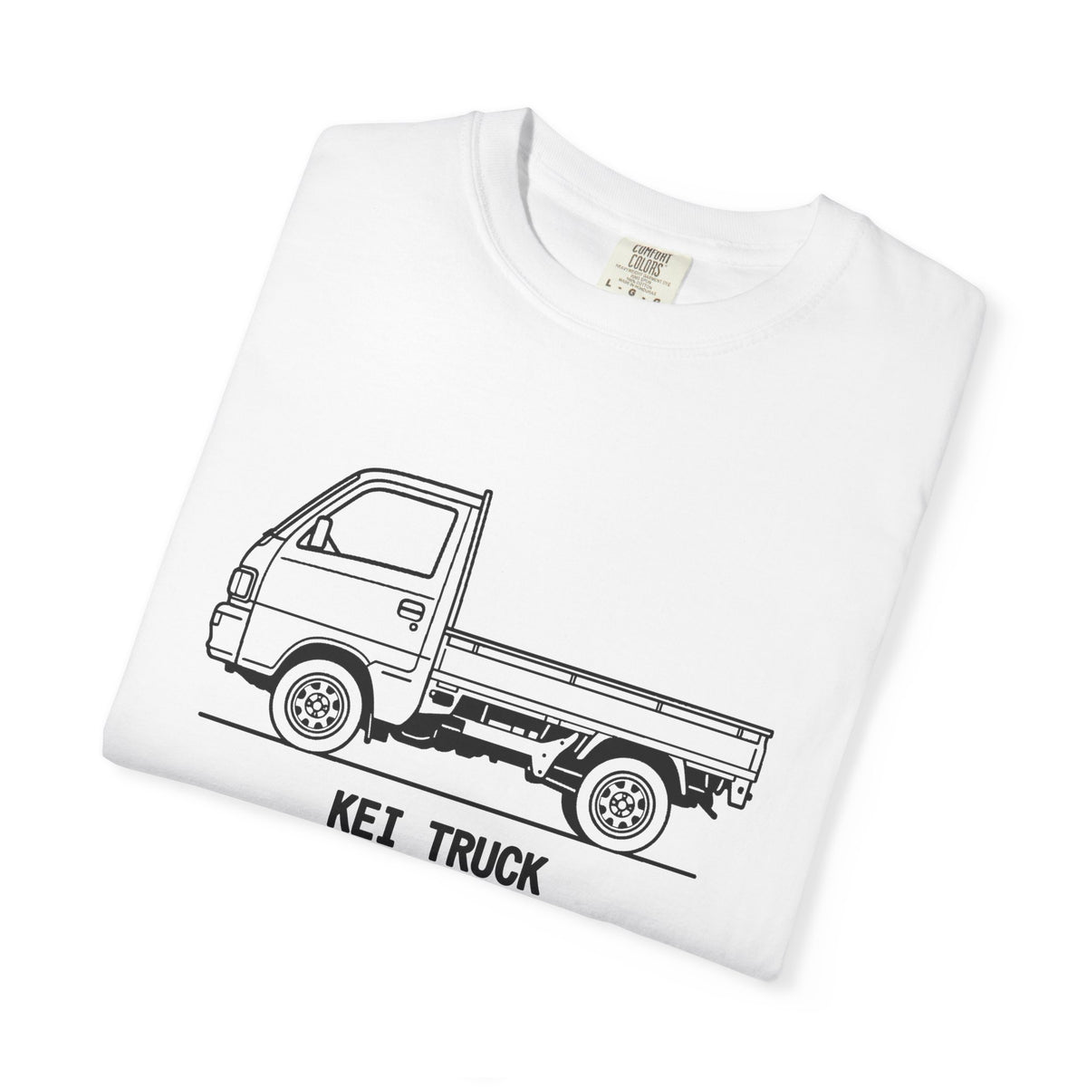 Kei Truck T-Shirt — Line Art Outline JDM Shirt