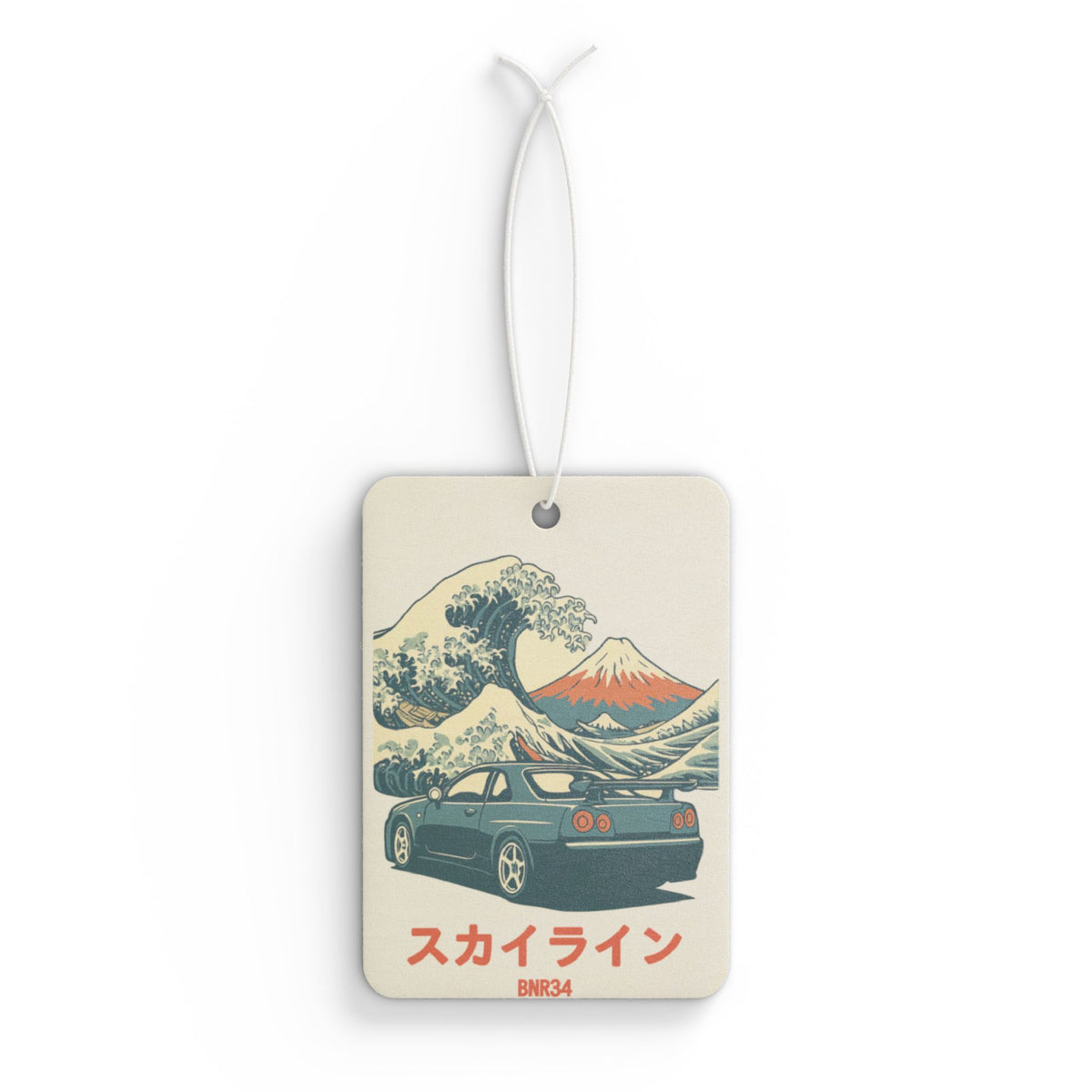 Nissan Skyline R34 Car Air Freshener — Great Wave JDM Hanging Freshener